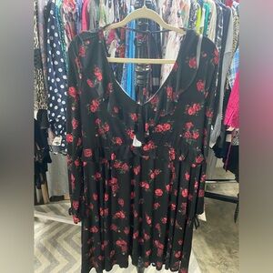 Torrid 1 dress nwt ruffles